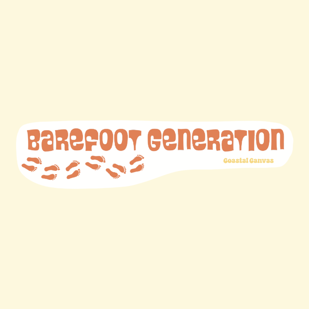 Barefoot Generation Sticker
