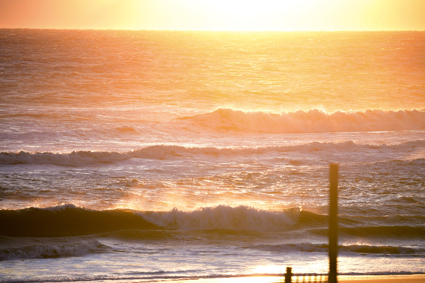 Nags Head Hazy Sunrise