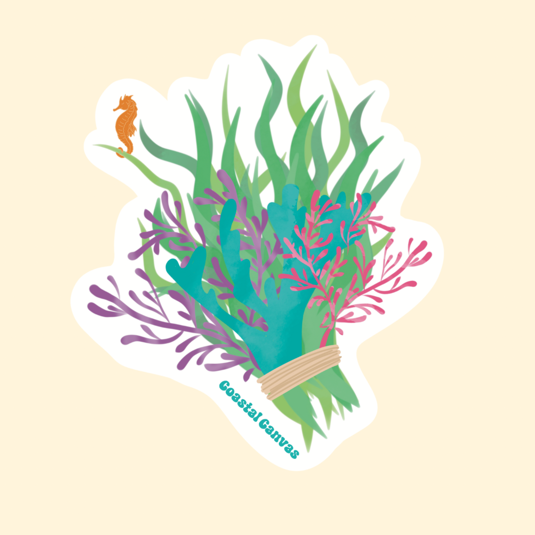 Seaweed Bouquet Sticker