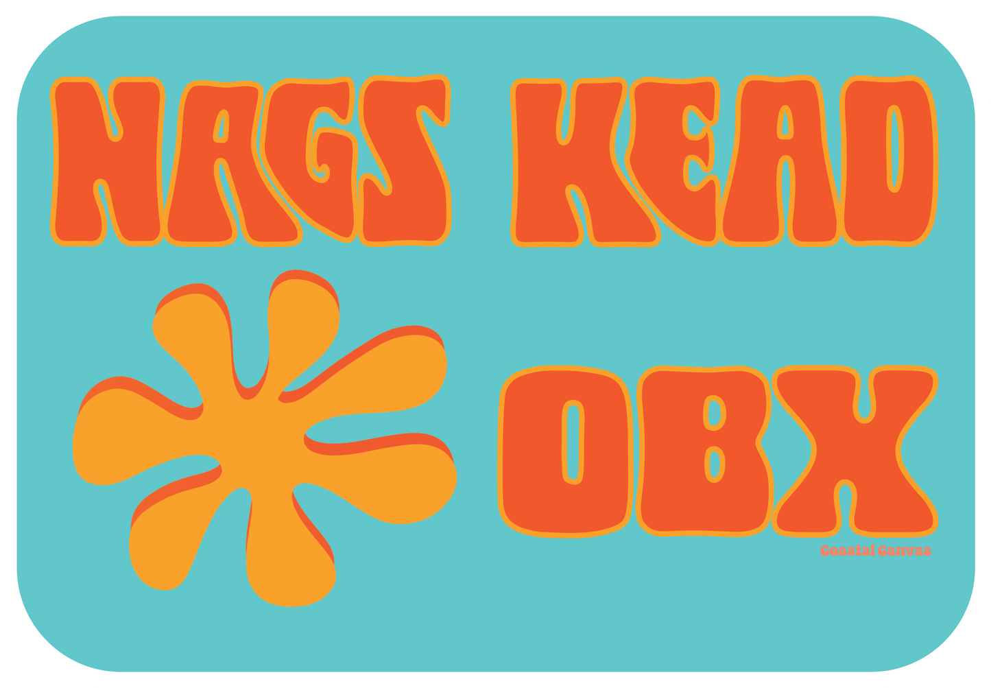 Nags Head OBX Sticker