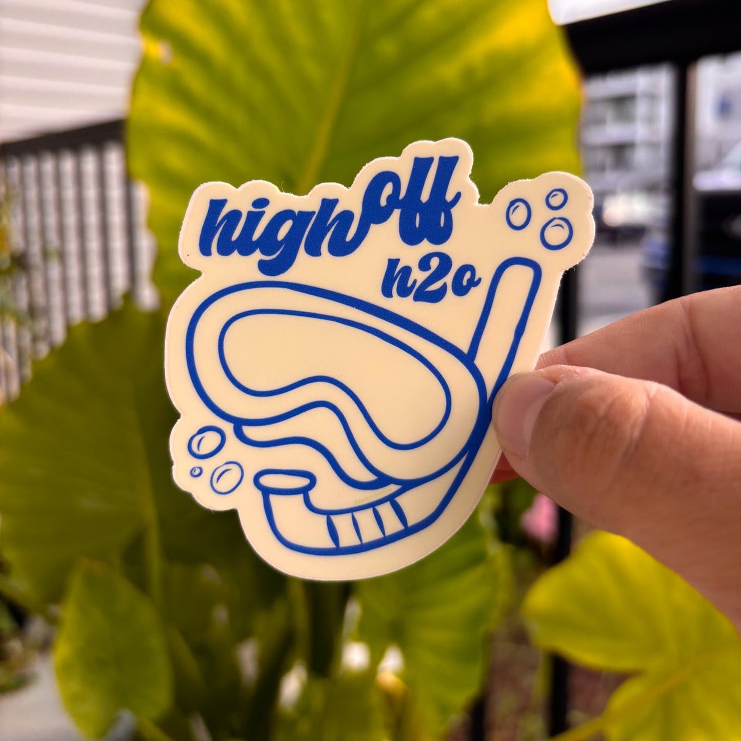 High Off H2O Sticker