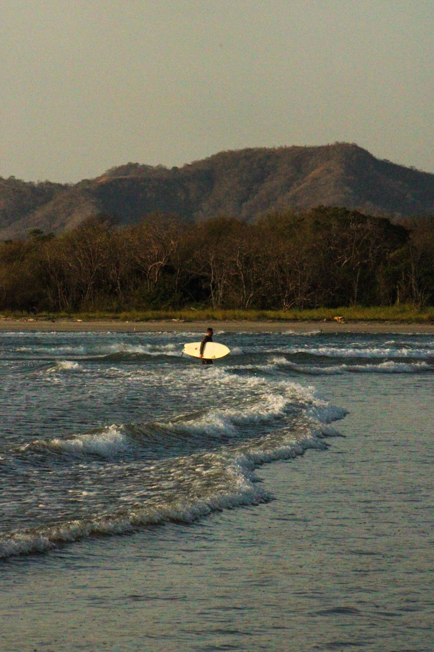 Costa Rica Surfer Mountains