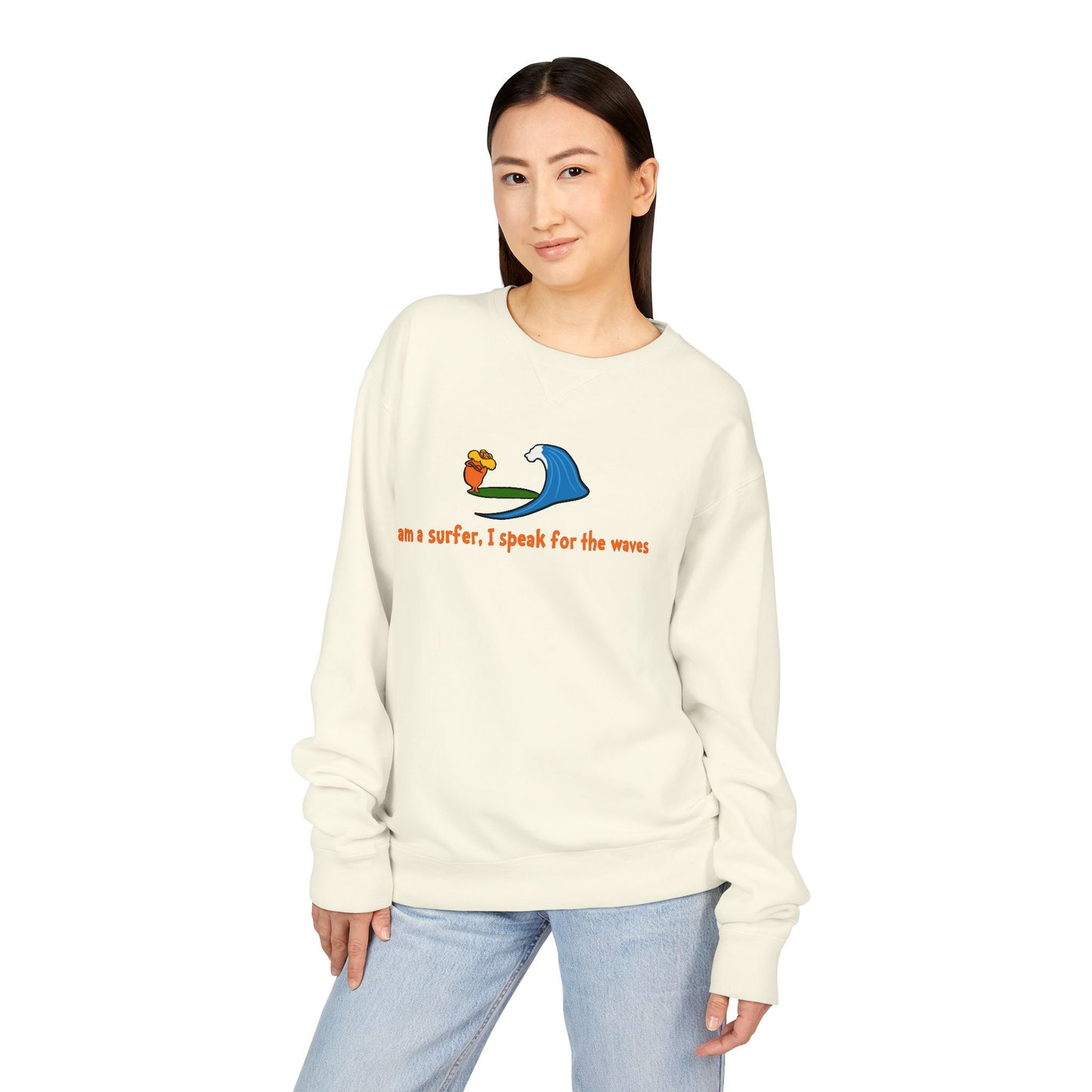Surf-Inspired Unisex Crewneck Sweatshirt - Casual Beachwear, Gift for Surfers, Comfortable Everyday Wear, Cute Coastal Apparel, Summer [...]